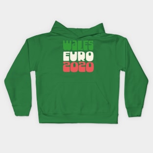 Wales Euro 2020 FanArt Kids Hoodie